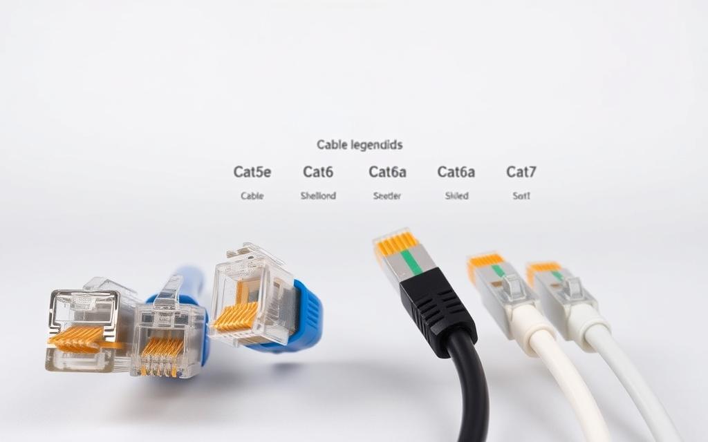 Ethernet cable types comparison