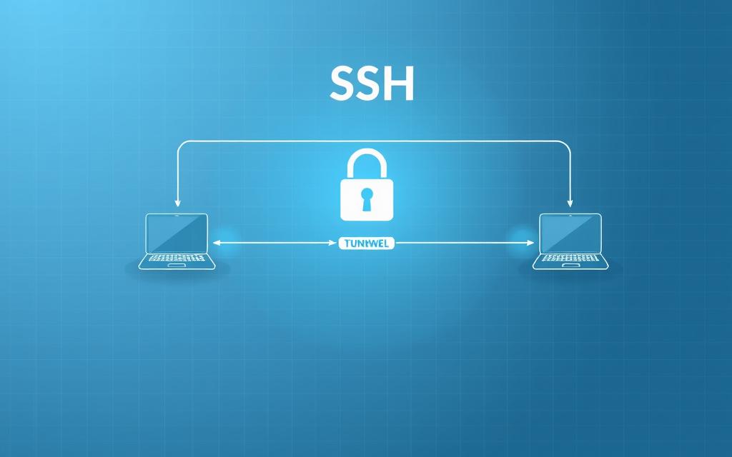 SSH tunnelling diagram