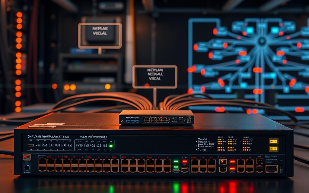 VLAN security architecture diagram