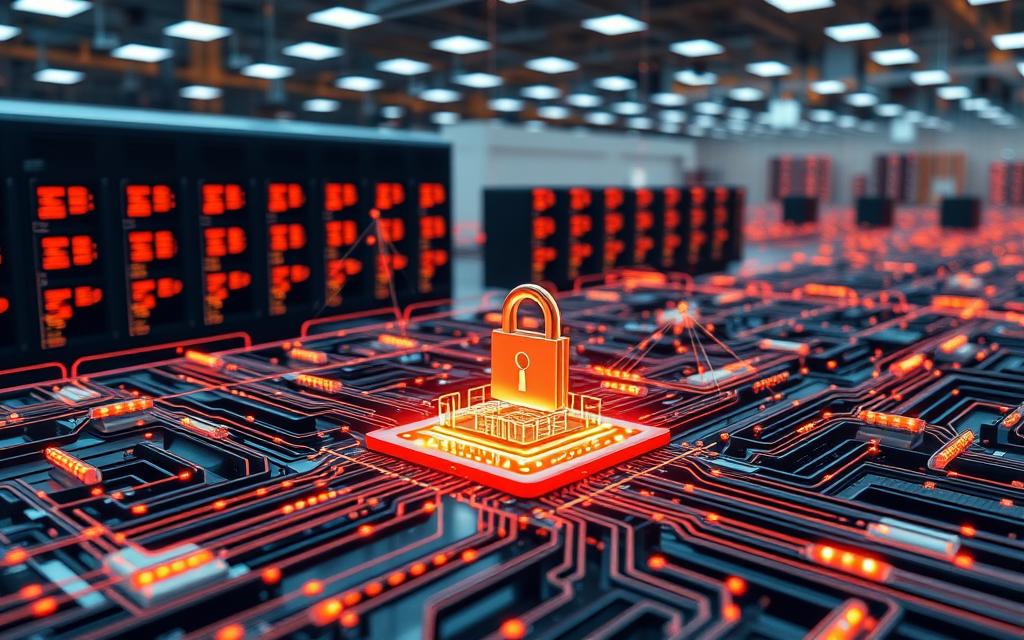 cybersecurity protocols layered defence diagram